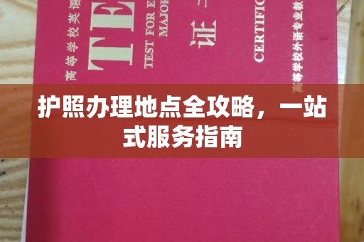崖州护照办理地点全攻略，一站式服务指南